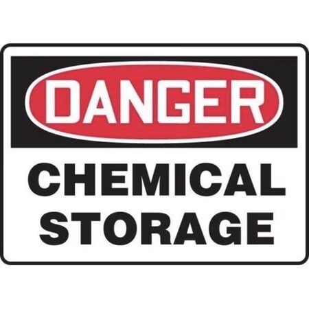 Accuform OSHA DANGER SAFETY SIGN CHEMICAL MCHL191XL MCHL191XL
